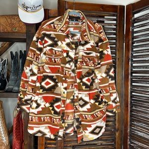 Fleece Aztec Shacket✨